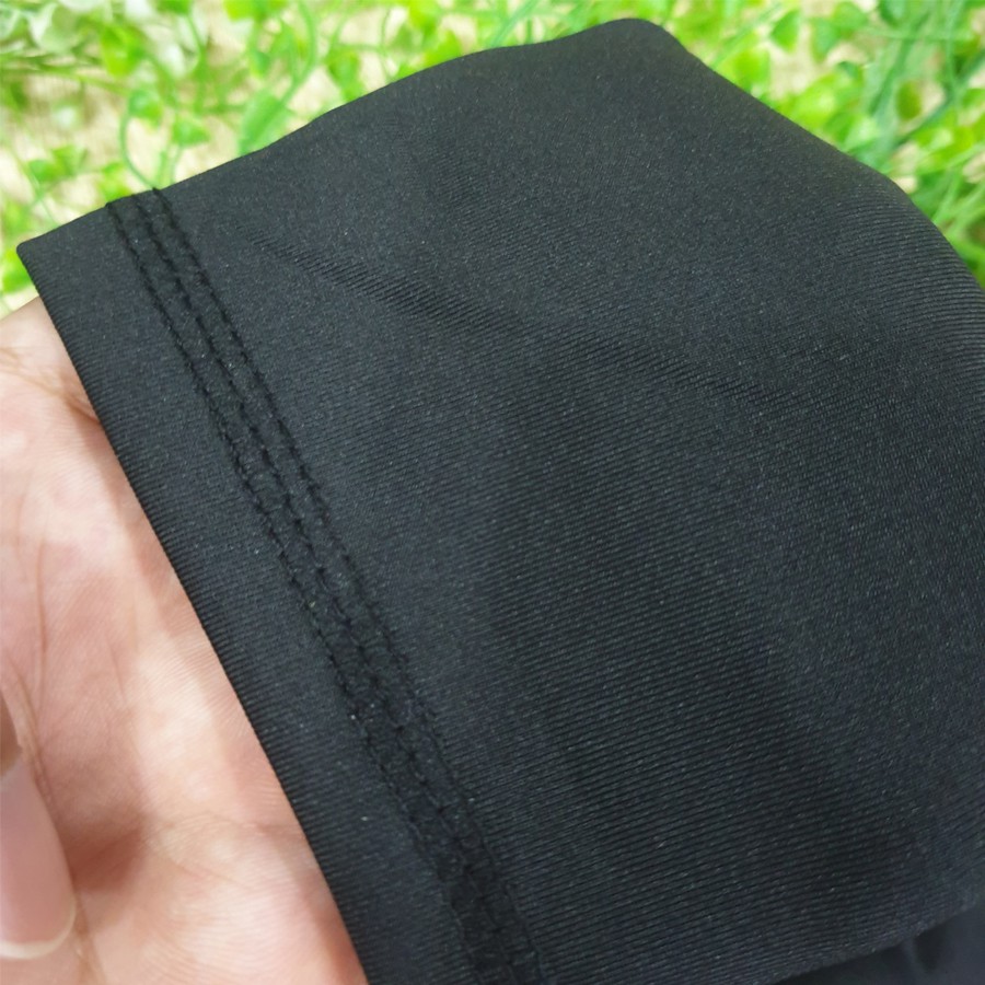 Quần Legging Thể Thao Nữ Trơn QLGND (Có túi nhỏ) - Đen