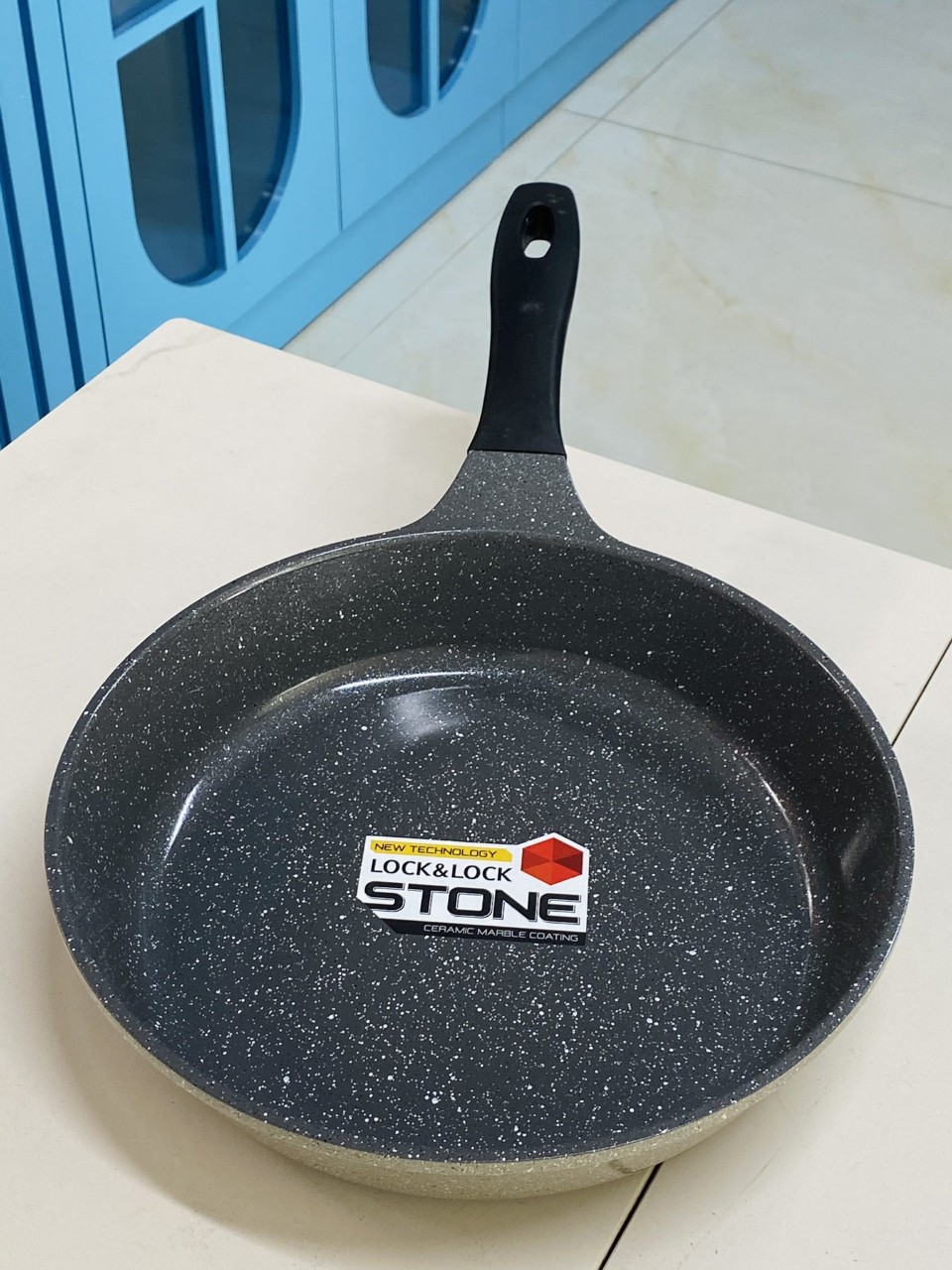Chảo COOKP PLUS STONE LocknLock LCA6243D(24cm)/LCA6263D(26cm)/LCA6283D (28cm)