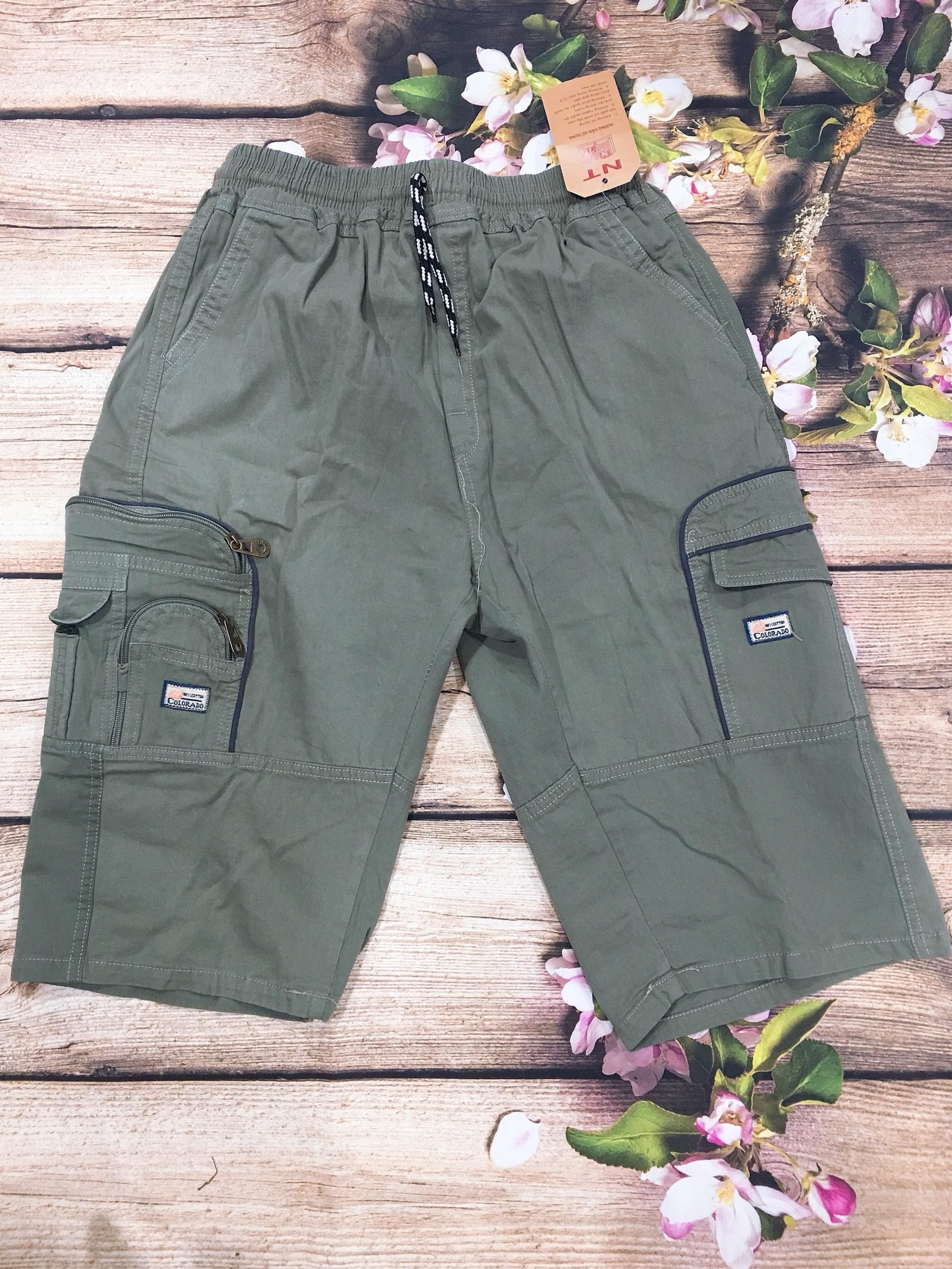 [HCM]QUẦN SHORT KAKI TRUNG NIÊN CAO CẤP