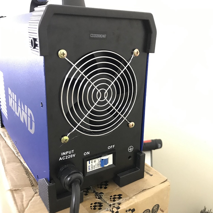 Máy hàn điện tử 250A riland TOLI  hàn que 3.2 liên tục
