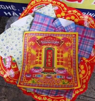Đồ Cúng Vong nhi-Combo đầy đủ Bé Trai,Gái(quần áo,phụ kiến,giấy cúng...)