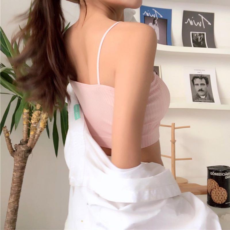 Áo 2 dây croptop cho nữ