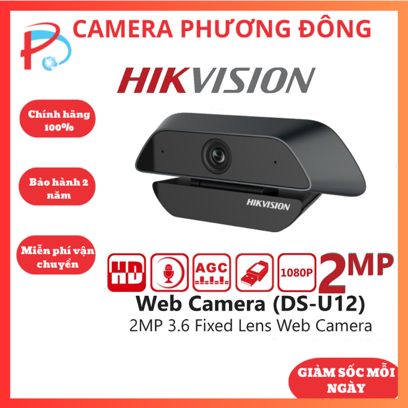 Webcam học sinh HIKVISION DS-U525 (1920 × 1080) - Hàng chính hãng