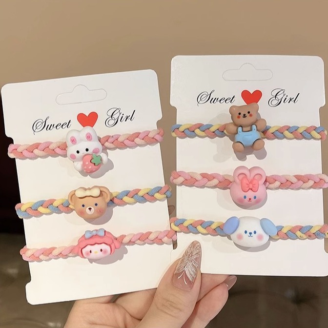 Set 3 chun buộc tóc thú cưng dễ thương BAG U CHUNKEOM025