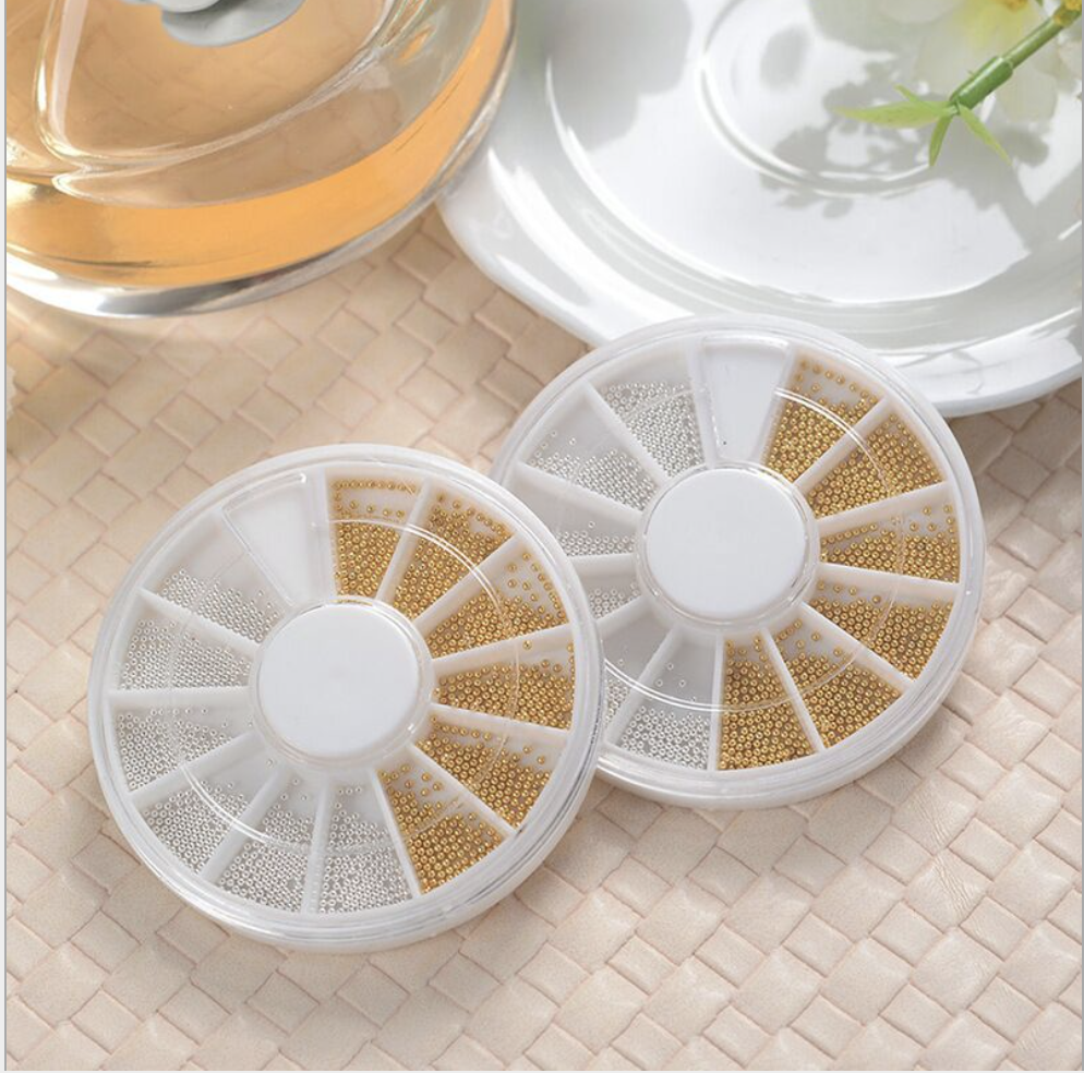 Set bi vàng bạc 1mm trang trí móng