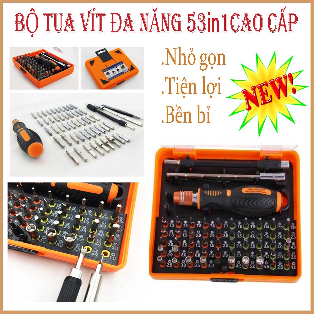 Tua vít lục giác giá rẻ,Bo tu vit da nang,Bộ tua vít MINI đa năng 52in1 Jakemy JM-8150, nhỏ gọn tiện ích, bảo hành uy tín