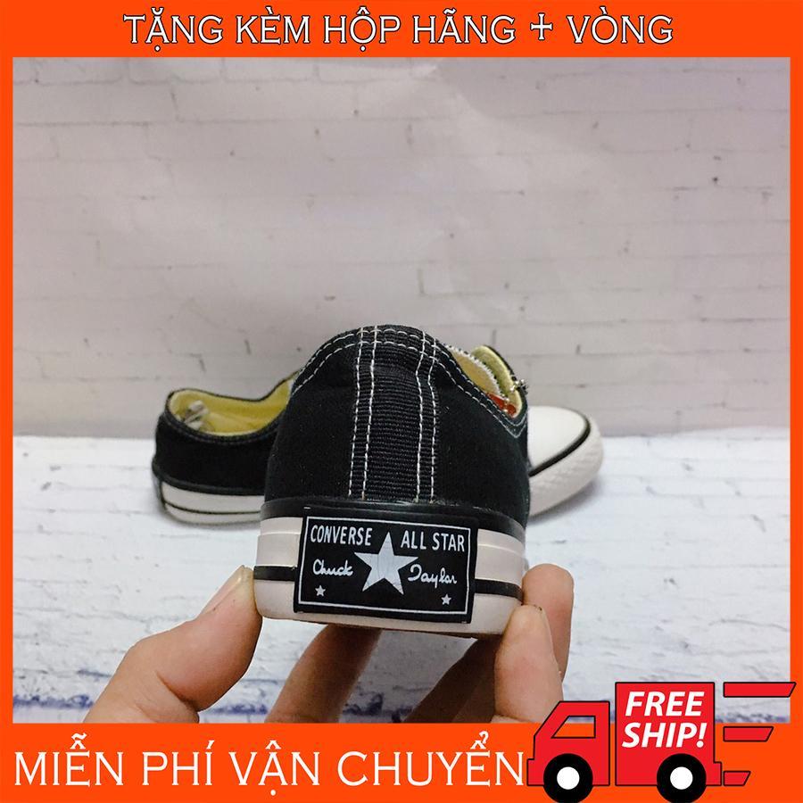[CÓ KÈM HỘP] Giày Converse 1970s Đen Trắng Thấp Cổ (Thời Trang)