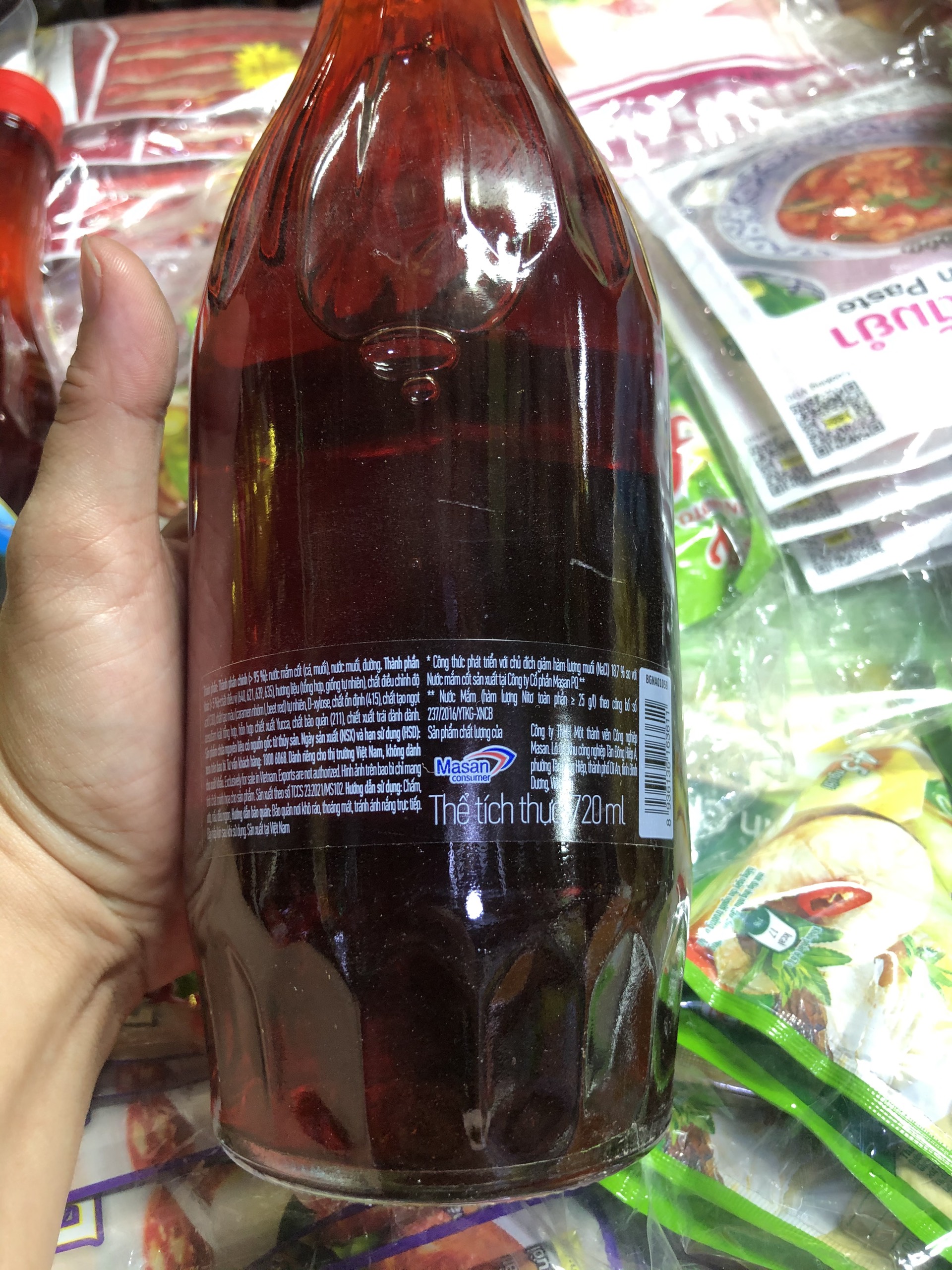 Nước mắm Chinsu cá cơm đặc sản