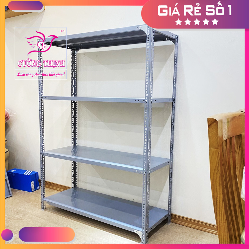 KỆ SẮT ĐA NĂNG 4 TẦNG, C150 x D120 x R40