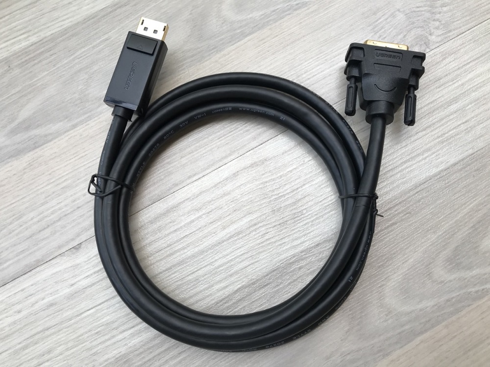 Cáp Chuyển Displayport To DVI-D dài 2m Ugreen 10221