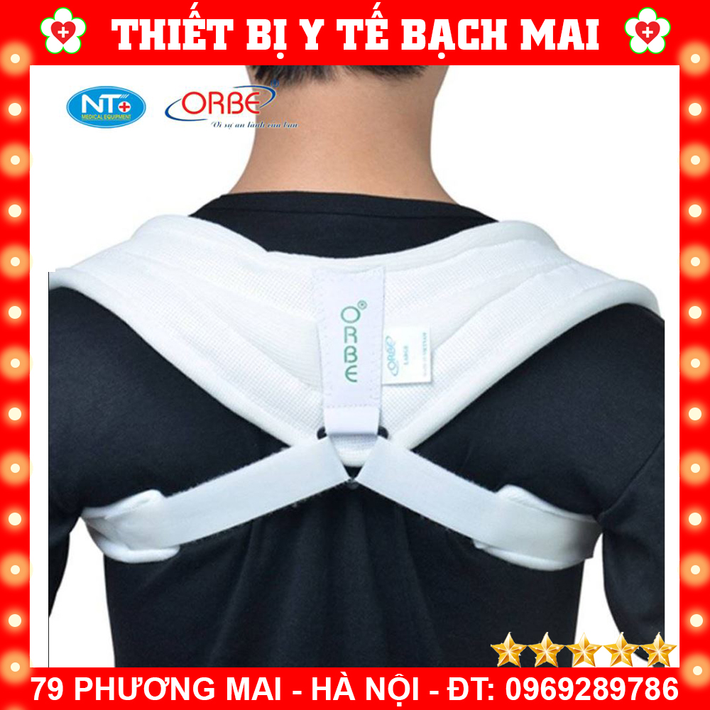 Đai số 8 orbe cố định xương đòn, hỗ trợ giúp thẳng lưng
