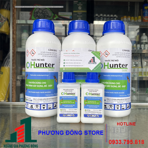 Thuốc diệt mối dạng nước hunter 50sc-1 lít