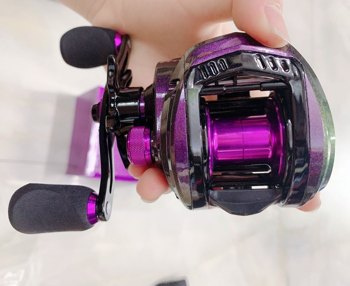 Máy câu ngang tay trái Deukio SV nồi đồng cối đá siêu khỏe ( đồ câu cá Giang Nam )