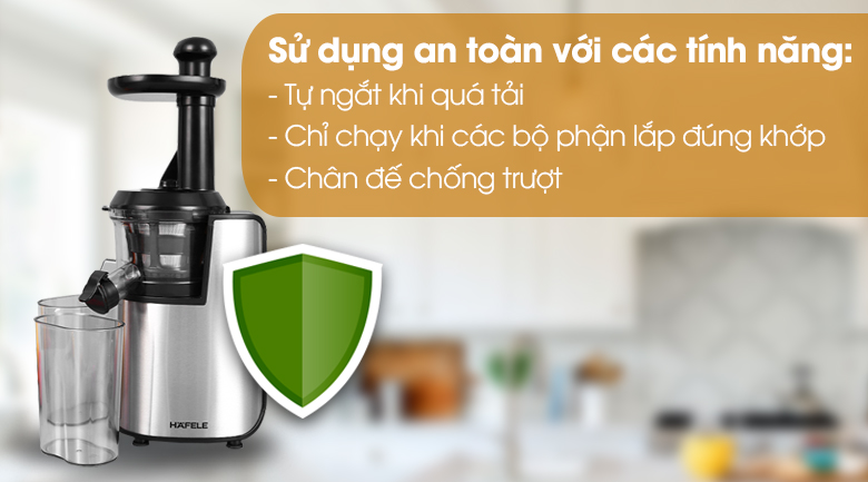 Máy ép trái cây tốc độ chậm Hafele GS-133N/ 535.43.811