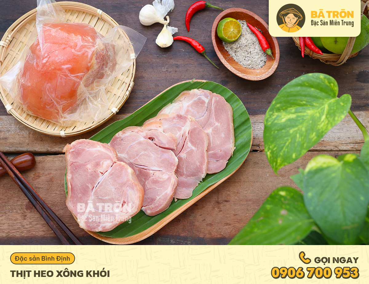[HCM]Thịt Heo Xông Khói Bình Định 500gr