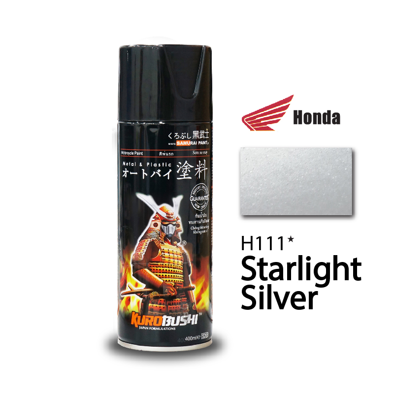 SƠN SAMURAI KUROBUSHI HONDA MÀU BẠC SÁNG (H111*)