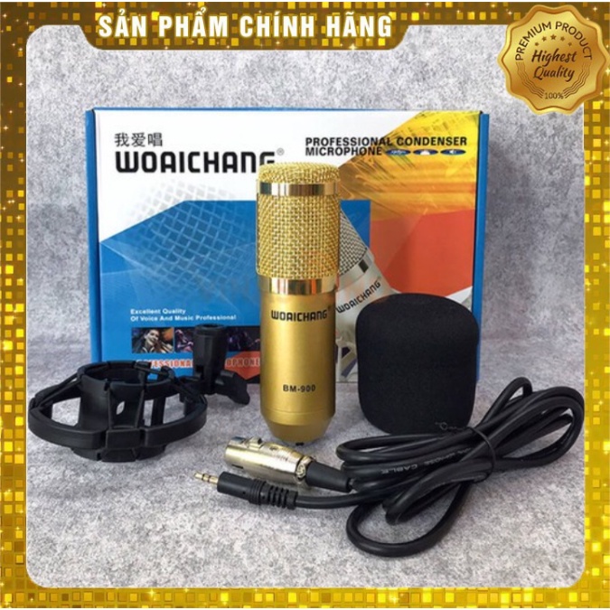 Mic Thu Âm Bm 900 Waichang, Chuyên Dụng Cho Thu Âm Livestream Tiktok, Mic Thu Âm Chuyên Nghiệp, Mic Thu Âm Livestream, Giao Hàng Toàn Quốc, Hidenburg Store