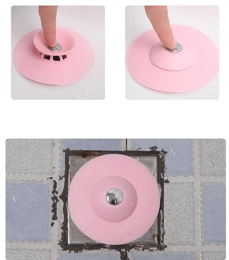 Dụng cụ giữ nước bồn rửa chén có lỗ thoát