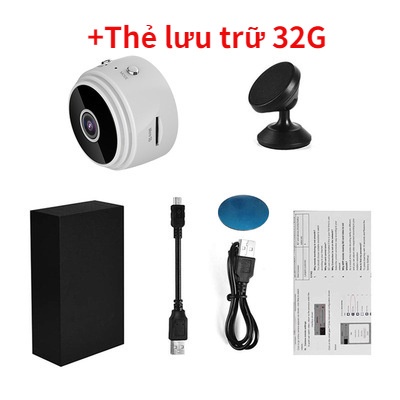 Camera wifi không dây mini a9, máy quay wifi ip mini hd 1080p, máy quay an ninh gia đình không dây, camera wifi giám sát qua điện thoại
