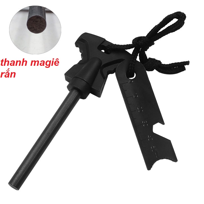 DỤNG CỤ SINH TỒN ĐÁNH LỬA CẮM TRẠI NGOÀI TRỜI. 917