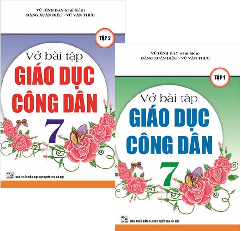 [HCM]Combo Vở Bài Tập Giáo Dục Công Dân 7 (Tập 1 + Tập 2)