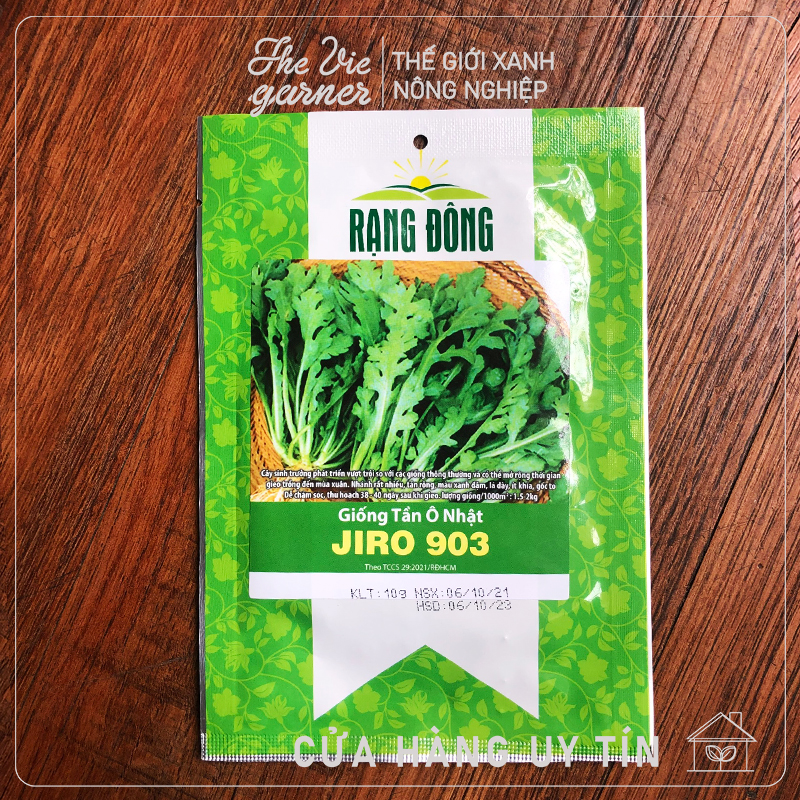 Hạt giống RẠNG ĐÔNG - Rau tần ô - 3 loại