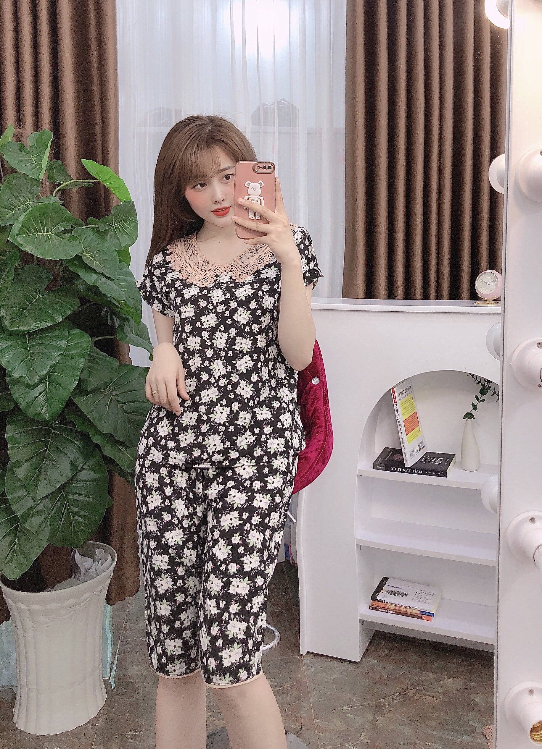 ĐỒ BỘ LỤA LỬNG MẶC NHÀ SIZE 40-69KG