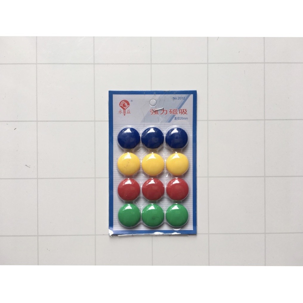 NAM CHÂM ĐÍNH BẢNG TỪ (ĐƯỜNG KÍNH 20mm)