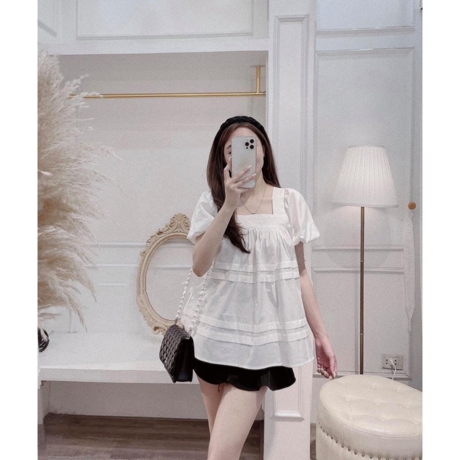 [Mã 44FASHIONSALE560 giảm 10K đơn 50K] Sét bộ Babydoll bigzie 48-95kg