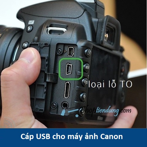 Cáp USB cho máy ảnh Canon