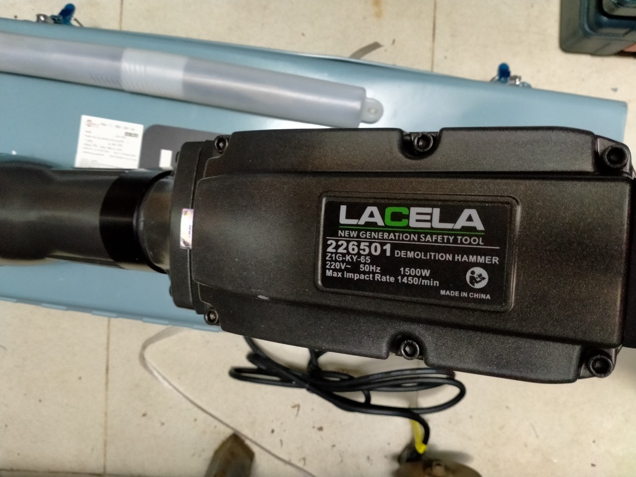 [HCM]Máy đục bê tông 30 ly LACELA 226501