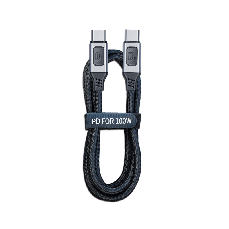 Dây Cáp sạc nhanh 100W Type C to Type C công suất 100W 20V 5A PD dùng cho Laptop Smartphone Điện Thoại Máy Tính