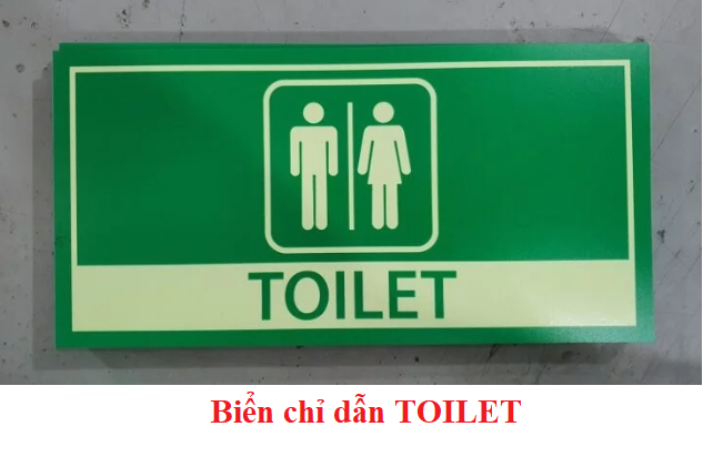 Biển chỉ dẫn lối thoát hiểm dạ quang siêu sáng