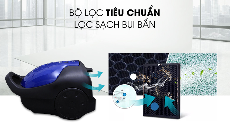 Máy Hút bụi Panasonic MC-CG371AN46 1600 W