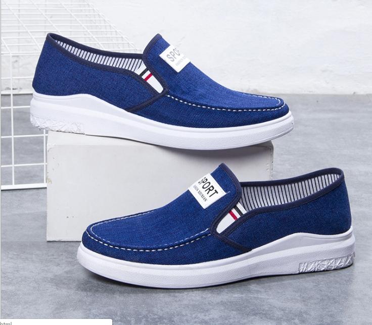 Giày Lười nam, vải jean, mã sp GL001