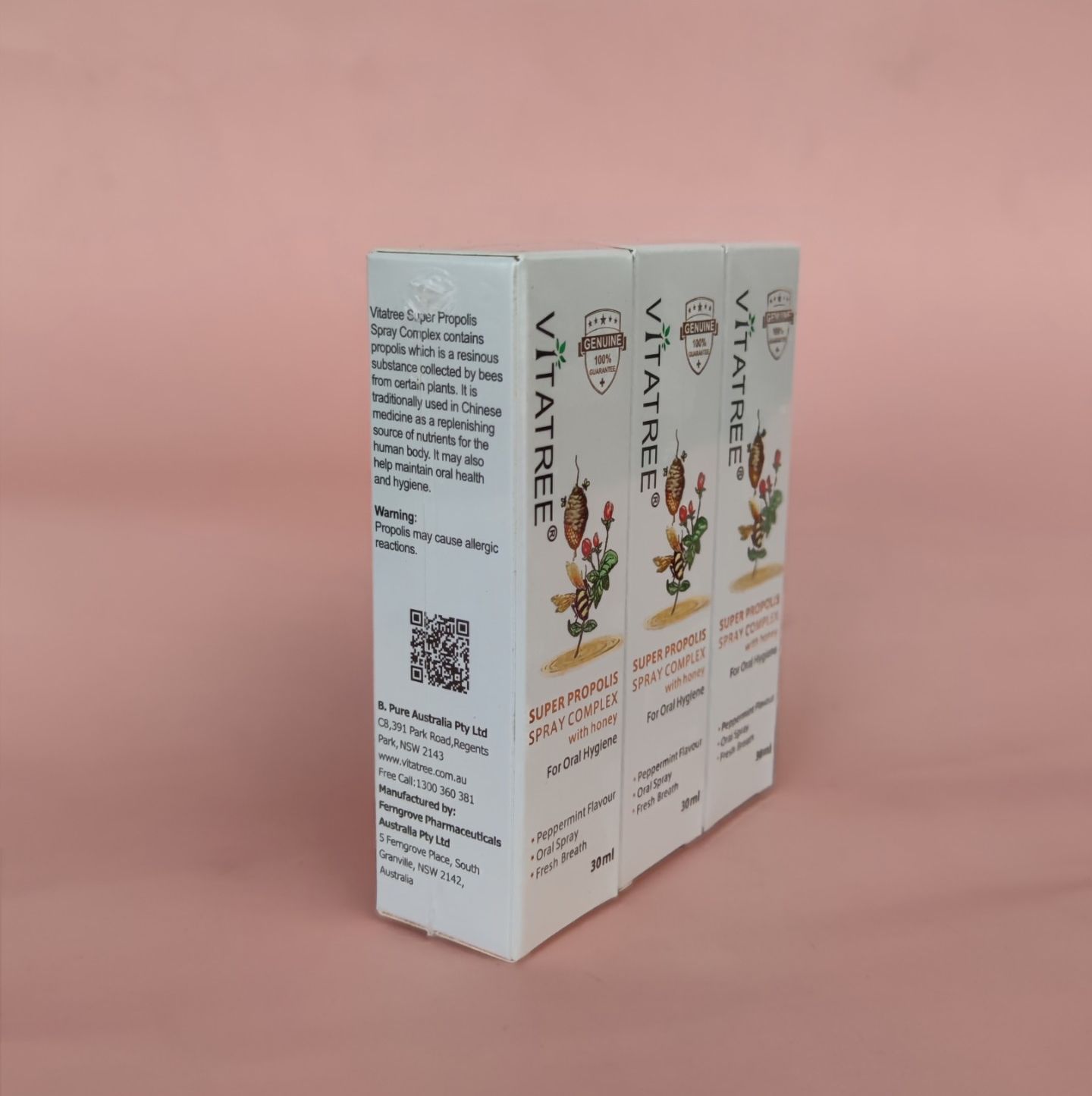 Xịt Keo Ong Vitatree chai 30ml