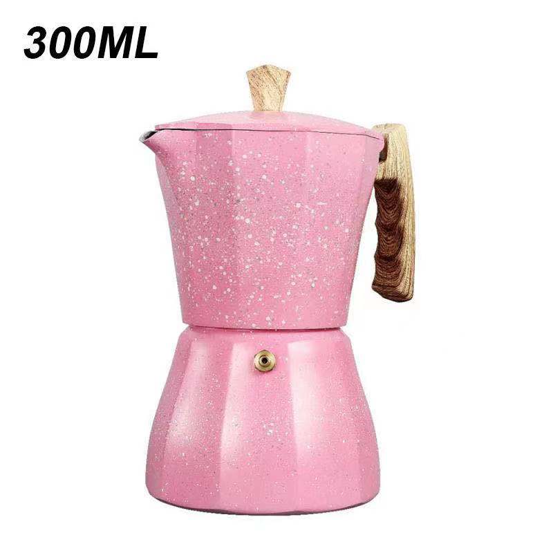 Bình pha cafe moka pot 150/300ml bình pha cà phê ý moka espresso chất liệu nhôm 150ml 300ml beumk - intl