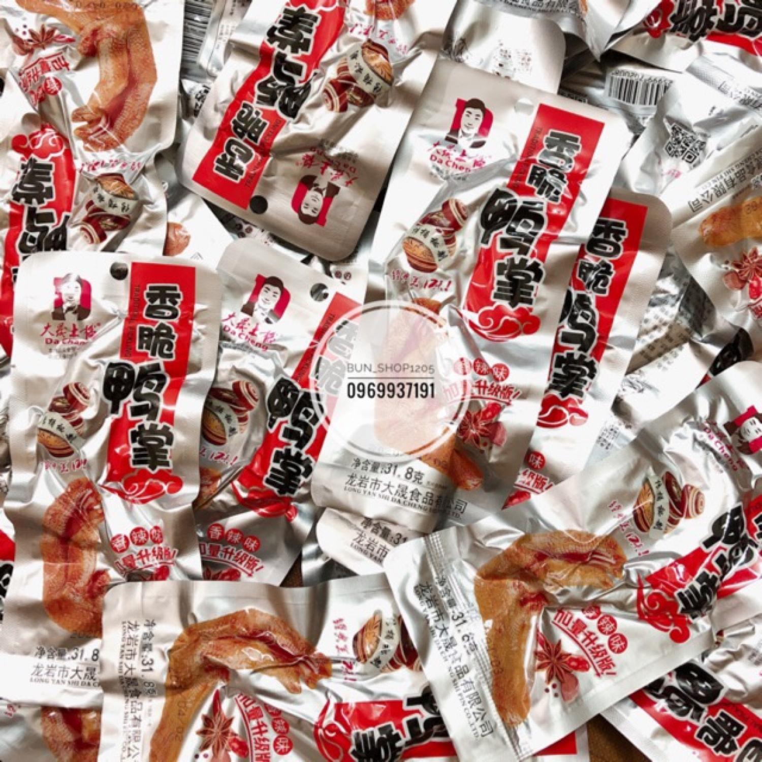 Combo 30 Chân Vịt Cay Da Cheng - Màu Đỏ