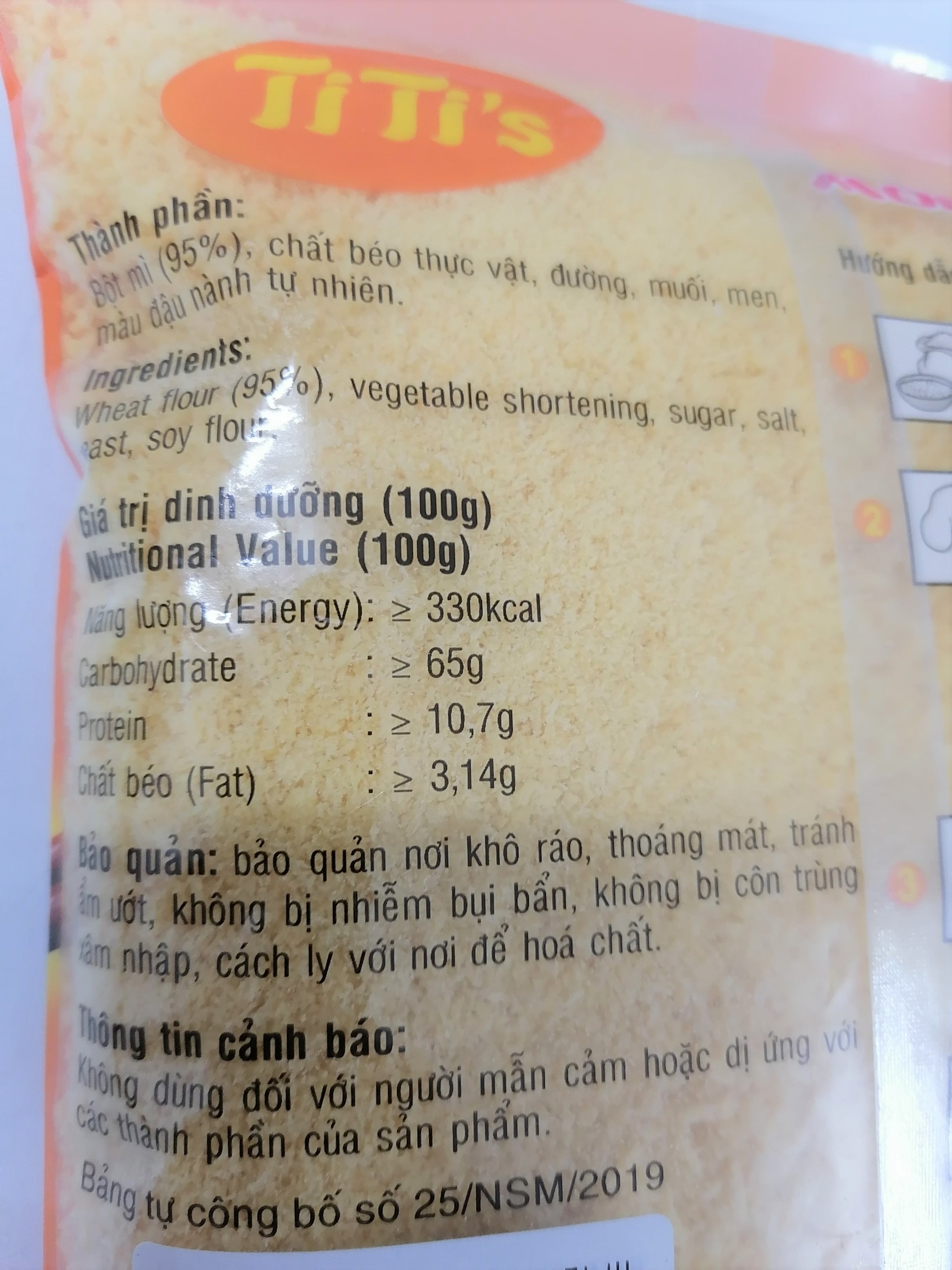 [200g] BỘT CHIÊN XÙ [Thailand] TITI’S Bread Crumbs (nsm-hk)
