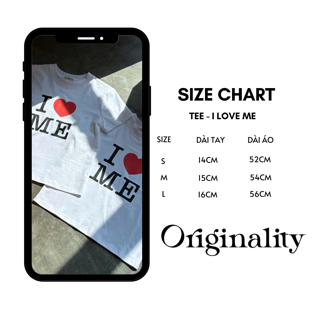 ORIGINALITY - I LOVE ME TEE - LIMITED BIRTHDAY EDITION