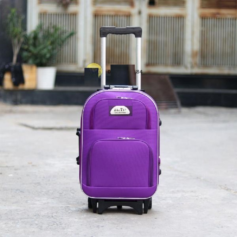 Vali Kéo Du Lịch BI&TI Màu Tím Có Nắp - 26 Inch
