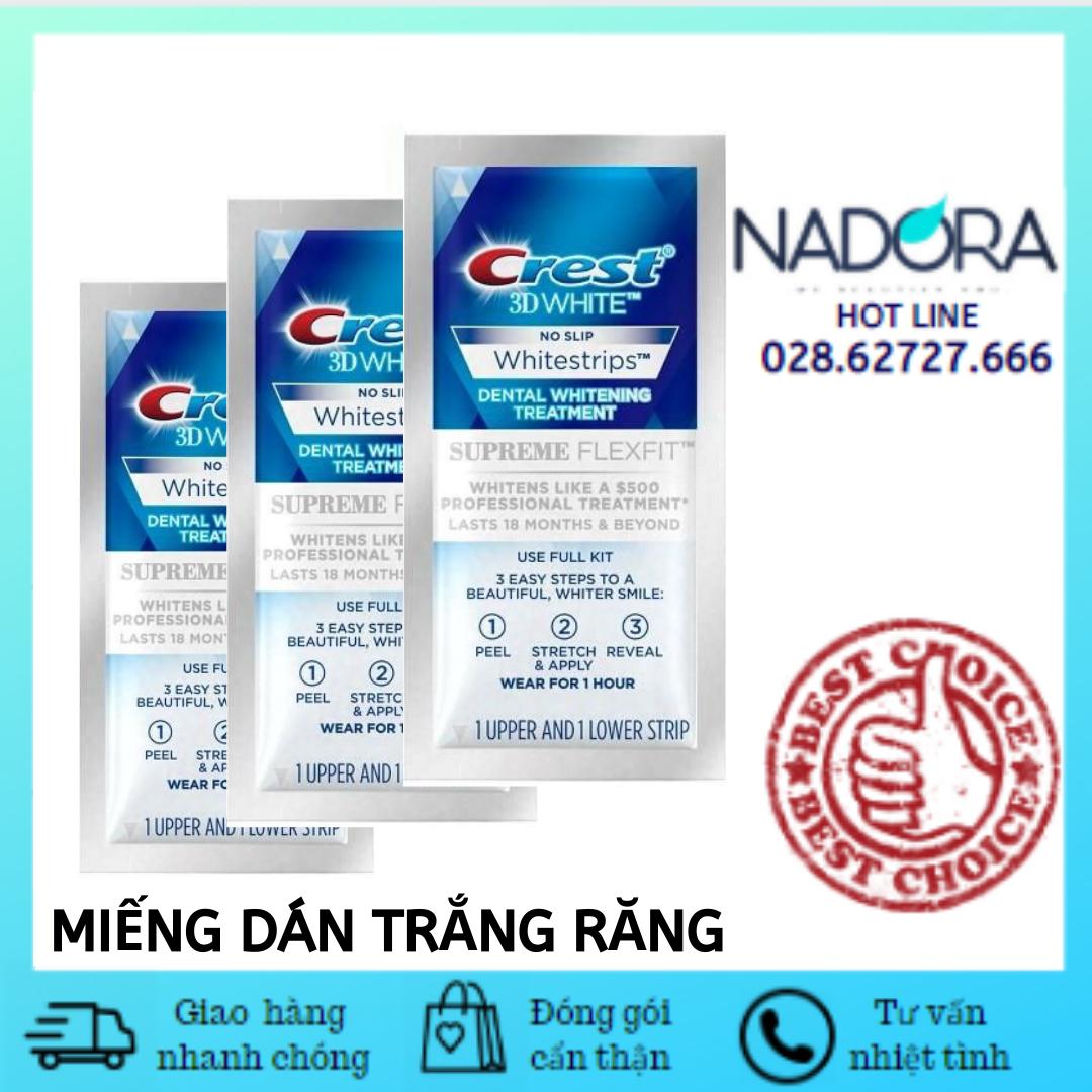 [BÁN LẺ] Miếng Dán Trắng Răng Crest