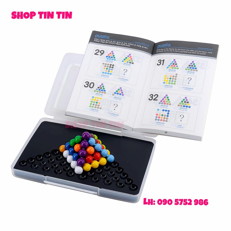 Xếp hình IQ Puzzlia Triangle 2D3D