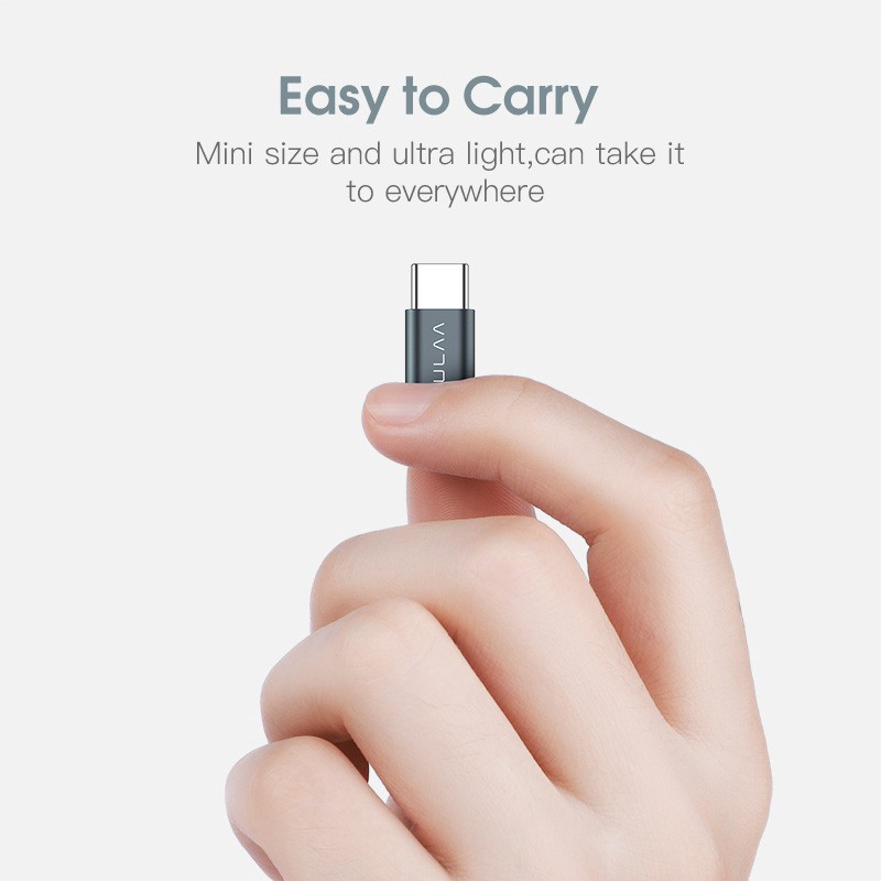 Đầu Chuyển Đổi KUULAA Từ Type C Sang Micro Usb Otg