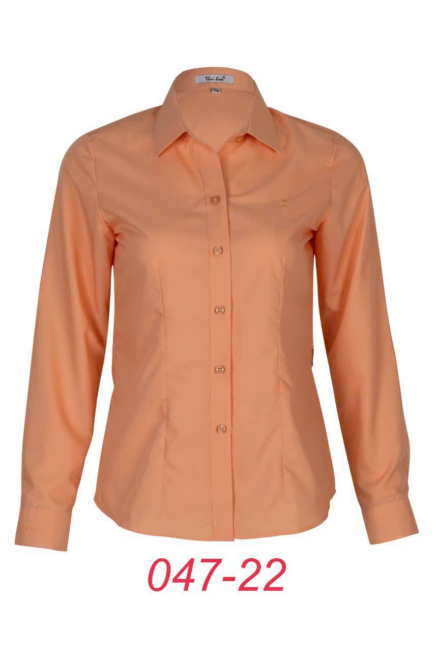 Thai Hoa Shirt, Soft and Cool Fabric, Plain 047