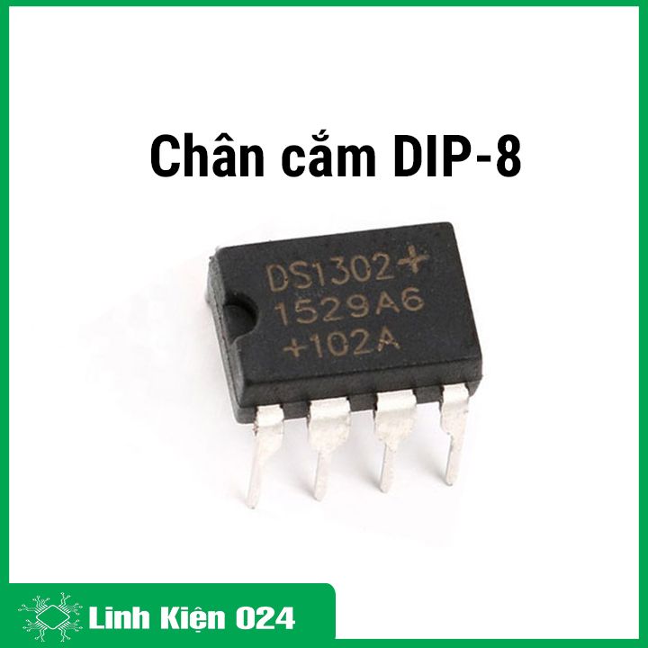 Ic thực thời gian ds1302 dip8 / sop8