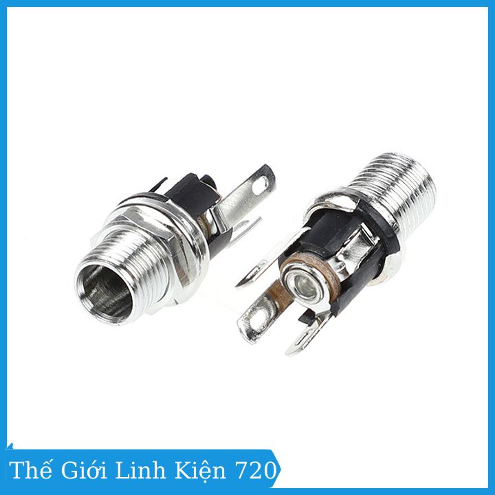 Jack DC Sắt Loại 5.5x2.1mm Mới