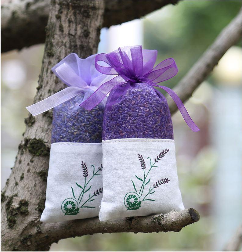 Túi Thơm Hoa Oải Hương Lavender (Mầu Tím)