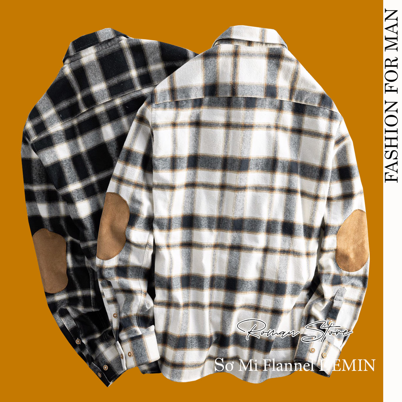 Sơ mi Flannel DEMIN CAO CẤP