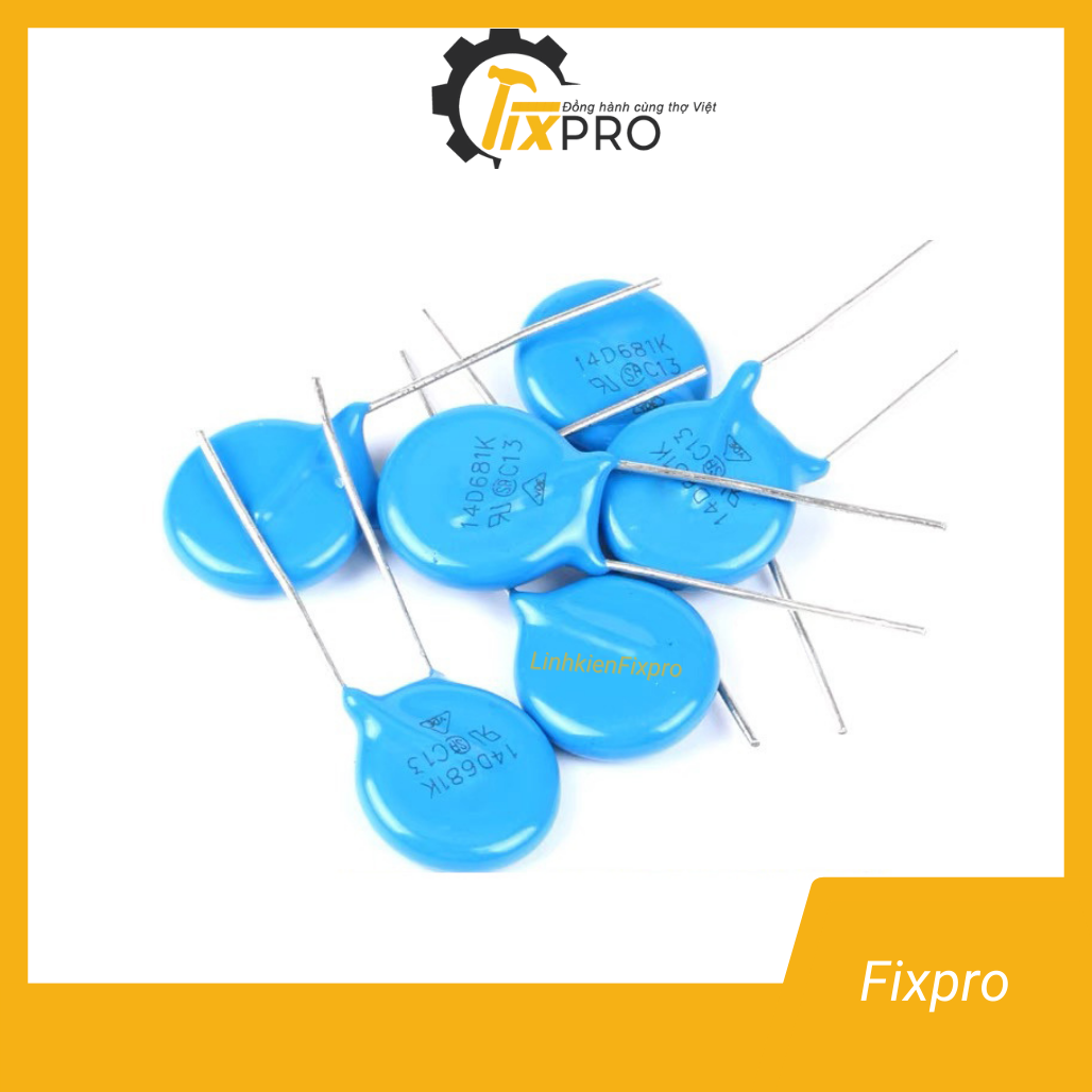 ( 5 chiếc )  Tụ chống sét Varistor 10D151K 150V 10mm chất lượng tốt - Fixpro